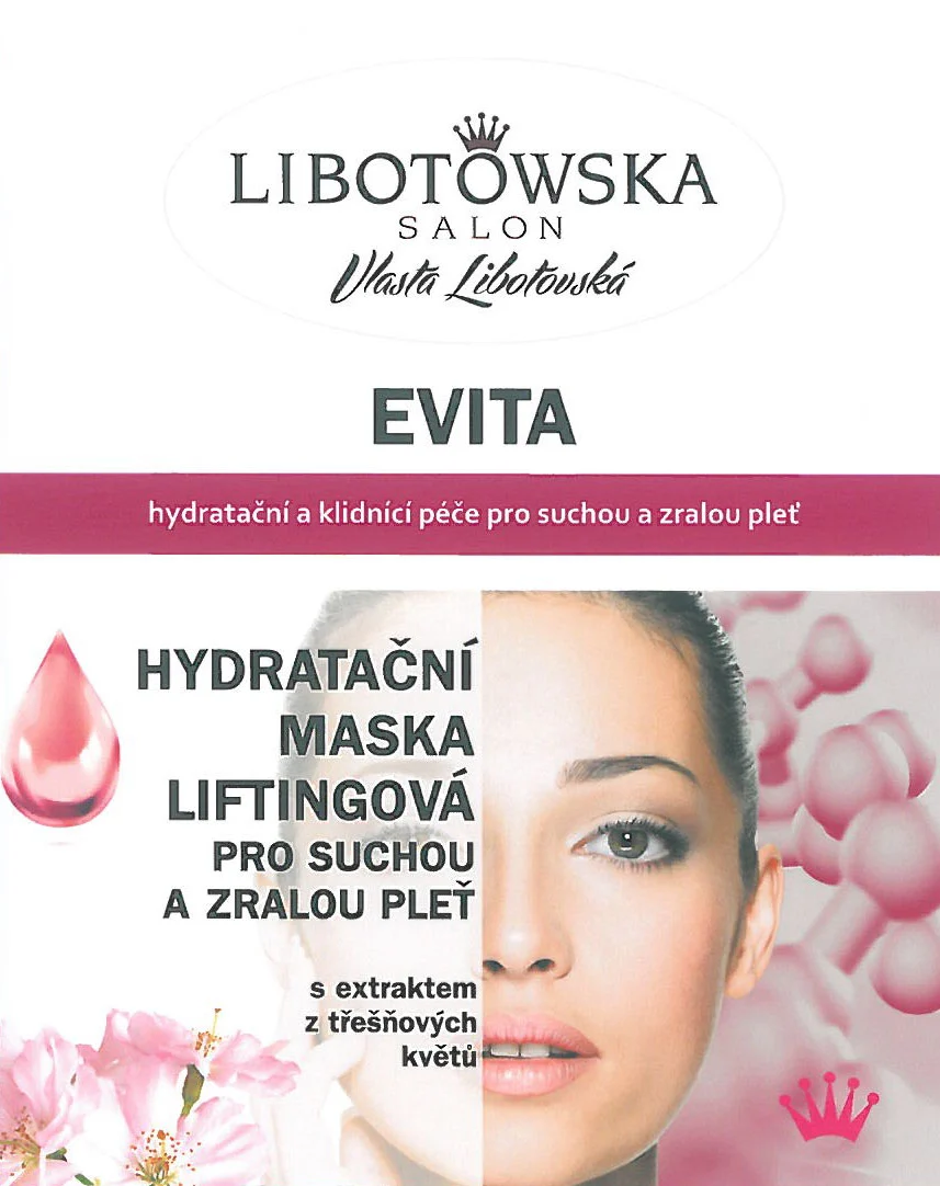 Pleťová maska Vlasta Libotovská - EVITA